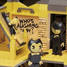 See how to build the character bendy from the video game bendy and the ink machine using #lego bricks. Amazon Com C3 Bendy Ink Machine Room Scene Set Building Multi Toys Games