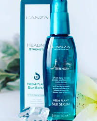 This worst for just about all hair types. L Anza Neem Plant Silk Serum Gives Your Hair Instant Softness Shine Without Weight Or Oily Residue And It Provides Lanza Hair Products Green Hair Care Serum