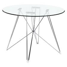 Check out our extendable dining table selection for the very best in unique or custom, handmade pieces from our kitchen & dining tables shops. Zanui Eiffel Table 100cm Dia 139 Glass Round Dining Table Glass Dining Table Dining Table