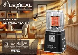 ليكسيكال صوبة كهربائية سيراميك 2000 واط لون أسود