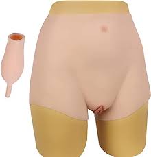 Amazon.com: Daily Wearing Men's Fake Camel Toe Underwear Silicone Insert  Vagina Panty Butt Lifter Shaper Boyshorts (Color : Natural)