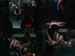 Publicly bit a naked woman and then fuck her.