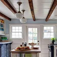 If you have a kitchen ceiling. 5 Ideas For Faux Wood Beams This Old House