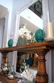 The Cuban In My Coffee Beach Chic Project Reveal Console Table Living Room Contemporary Console Table Modern Console Tables