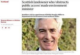 A Scottish grouse moor-owning baron, an illegally pole-trapped peregrine  and a Ministerial post in DEFRA