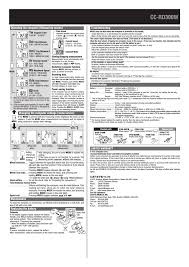 Cc Rd300w Maintenance Replacing The Battery Cateye Cc