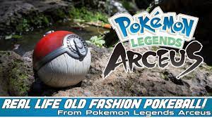 In this game, players compile the first pokédex, using poké balls to. How To Make A Real Life Pokeball From Pokemon Legends Arceus Youtube