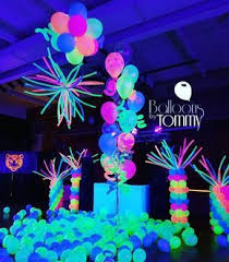 From seeing the huge trend in neon this past year with everything from clothes to shoes, home decor, even weddings, we knew this would be a killer party theme too. Neon Signs Neon Bulbs That Will Elevate Your Graphic Design Www Delightfull Eu Blog Neon Party Decorations Neon Birthday Party Glow Birthday Party