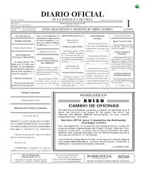 Go to first page go to last page. Diario Oficial De La RepaÂºblica De Chile