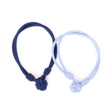 If your main agenda for wearing a hairband. Hair Ties Knot Navy Light Blue Sweaty Bands