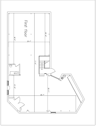Vector architect plan with a furniture flat design. Floor Plans Toolbox Pilates Art Studio