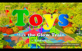 Alice and shawn the train see the helicopter and the letter h wearing a hat. Max The Glow Train Toys Fonts In Use