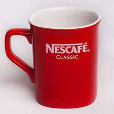 Nescafe Classic Coffee Red Mug Cup Boxed Nescafe Mugs Coffee Shop Logo