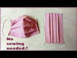 Diy cloth face masks can be made without a sewing machine, and can help prevent the spread of the coronavirus. Diy Face Mask Without Sewing Homemade Face Mask Kaise Banate Hain Ghar Par à´« à´¸ à´® à´¸ à´• No Sew Youtube Diy Face Mask Diy Face Diy Sewing