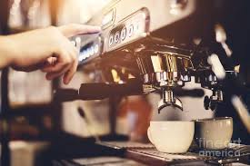 Download in under 30 seconds. Hand Pressing The Button On A Coffee Machine Coffee Preparation Photograph By Michal Bednarek