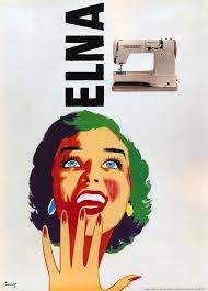 Maybe you would like to learn more about one of these? Elna Computerized Sewing Machine Company Vintage Advertising Poster Mixed Media By Studio Grafiikka