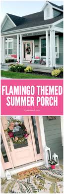 If you entertain a lot, add comfortable chairs, a patio table and outdoor lights. Gardening And Outdoor Decor Flamingo Themed Summer Porch Ideas And Sources Flamingo Summer Porch Summerp Decor Object Your Daily Dose Of Best Home Decorating Ideas Interior Design Inspiration