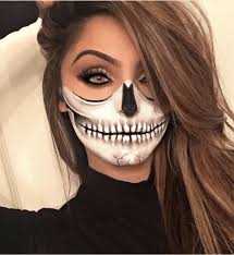 To create this, draw a heart with face paint and fill it in. 13 Easy Halloween Makeup Ideas To Try An Unblurred Lady