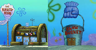 Home of @babe_time and @proeming. The Ruthless Efficiency Of The Krusty Krab Chum Bucket Meme