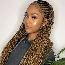30 Beautiful Cornrow All Back Styles For 2021 Thrivenaija In 2021 Latest Braided Hairstyles Feed In Braids Hairstyles Braided Cornrow Hairstyles