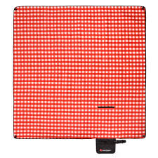 Classic red & white checkered picnic rug padded sandproof beach blanket with waterproof backing. Picnic Blanket Meteor 200x200 Cm Xxl Red White Checkered Czerwony Bialy Tourism Picnic Blankets Meteorsport Eu