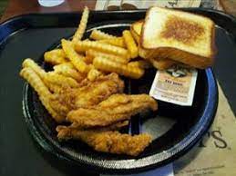 All zaxby's meals come with crinkle fries and 22 oz. Zaxby S Chicken Finger Plate Photo