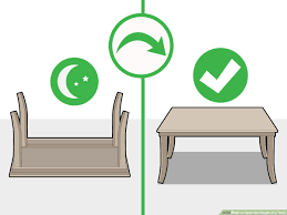 Tables are common elements in most scientific documents, latex provides a large set of tools to customize tables, change below you will learn how to modify the line thickness, the line for the command to work make sure to add. 3 Ways To Raise The Height Of A Table Wikihow