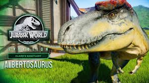 Cretaceous tyrannosaurids, with albertosaurus the smaller of the two. Albertosaurus All The Skins Kills And Animations Jwe Claire S Sanctuary Dlc Youtube