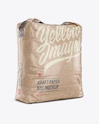 Find & download free graphic resources for paper bag mockup. 5 Kg Kraft Paper Bag Mockup Halfside View In Bag Sack Mockups On Yellow Images Object Mockups Mockup Free Psd Bag Mockup Free Psd Mockups Templates