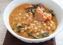 Sweetened with carrot even children will like this nutritious vegan soup! Red Lentil Couscous And Sausage Soup Johnsonville Com