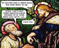 Immaculate Conception Meme Guy