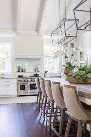 Southern Home With Neutral Interiors Home Bunch An Interior Design Luxury Homes Blog Stools For Kitchen Island Bar Stools Kitchen Island Home Decor