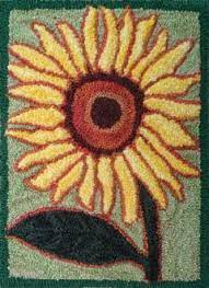 Sunflower Yellow Robert Rodenberger Punchneedle Pattern Or Kit Punch Needle Patterns Punch Needle Punch Needle Kits