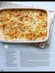 Creamy Potatoes With Chives Food Magazine Creamy Potato Hotdish Recipes
