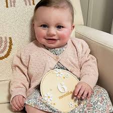 Buy 1/2 Birthday Girl Hat Half Birthday Baby Party Hat Baby Pink Blush  Lilac White Glitter Hat Pale Gold Glitter 1/2 Online in India