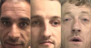 Faces of 11 people now waking up in jail