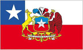 The texan flag is famously called the lone star in english and the chilean flag has sometimes been referred to as the same in spanish. Fahne Flagge Chile Prasident Sudamerika Nationalflaggen Fahnenwelt