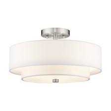 We have fixed and gimbal (rotating) downlights available in different sizes so you can select the retrofit that will fit right in your recessed can lighting fixtures. Zipcode Design Lavina 3 Light 15 Shaded Semi Flush Mount Reviews Wayfair