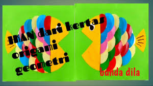Teknik 3m (melipat, menggunting, dan merekat) adalah merupakan proses manipulasi lembaran kertas menjadi suatu bentuk tiga dimensi. Kolase Ikan Dari Kertas Origami Youtube