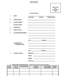 Format example sample application letter o application letter juan gen letter a version. 6 Simple Biodata Format For Job Application Car Insurance And Sample Contracts