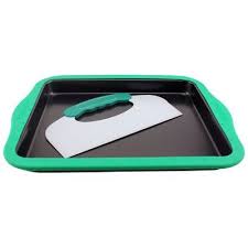 Berghoff Perfect Slice Cookie Sheet With Slicer Color Black Green Berghoff Big Cookie Cookie Sheet