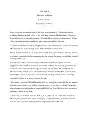 (b) require the accused within seven days from the day the charge is communicated to him to submit a written defense and on his failure to do Respectful Work Place Docx Respectful Workplace Provide A Copy Of The Respectful Workplace Policy Referenced This Document Does Not Count Towards The Course Hero