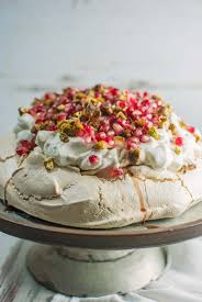 Cardamom And Pomegranate Winter Pavlova Pavlova Recipe Pavlova Toppings Pavlova Dessert
