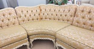 Gorgeous Sectional Louis Vxii Victorian Sofa French Provincial Couch Tufted 3pce Ebay Victorian Sofa French Sofa Sectional Sofa