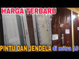 Salah satu material populer yang biasanya digunakan sebagai kusen adalah kayu. Harga Kusen Pintu Alumunium Terbaru Di Mitra 10 Youtube