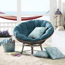 papasan cushion plush teal papasan chair papasan chair cushion indigo blue cushions