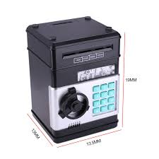 $22.99 get fast, free shipping with amazon prime & free returns return this item for free. Uchome New Automatic Saving Money Password Safe Box Atm Piggy Bank Mini Safe Box Buy Piggy Bank That Counts Money Piggy Bank Money Boxes Plastic Money Box Product On Alibaba Com