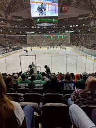 American Airlines Center Section 112 Home Of Dallas Stars