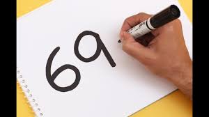 Cartoon black horse #1385943 by lineartestpilot. How To Turn Number 69 Into A Cartoon Turtle Fun With Number Drawing For Kids Youtube