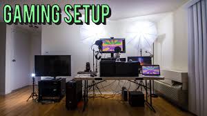 Gaming Room Setup Videomaking Gaming Setup Tour 2016 Youtube